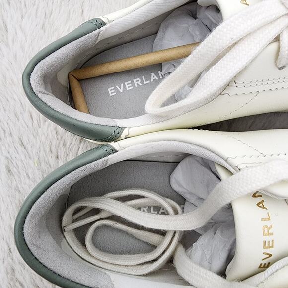 NEW Everlane The Day Sneaker White and Gray 7.5 - Picture 4 of 11